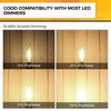 Hizashi E12 LED Bulb Dimmable 40W Equivalent, Candelabra Light Bulbs