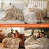 Fleece Throw Blanket for Couch & Bed, Cozy Warm Gifts