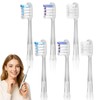 6er-Pack Zahnbürstenkopf Für Laifen, Lächen Ersatzbürsten für Erwachsene, Ersatzzahnbürstenköpfe kompatibel