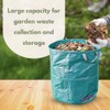 garden mile 272L Large Reusable Green Garden Waste Refuse Sack