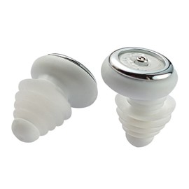 EP-2 Grade EAR SHIELD Noise-blocking Earplugs Firefighters Helicopter Pilots Railroad Corporation Power Plants Artillery Firing Ranges Automotive Assembly Lines Industrial Noise WHITE, 1 Piece, 1 Pair / EP-2등급 EAR SHIELD 이어쉴드 소음차단귀마개 소방관 헬기조종사 철도공사 발전소 포