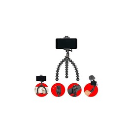 JOBY JB01551-BWW GripTight PRO 2 + GorillaPod Universal-Handy-Halter + Flexi-Stativ in Profi-Ausführung (geeigent für Alle Smartphones mit oder ohne Hülle)