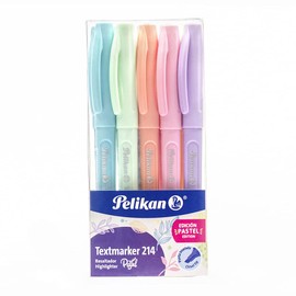 Marcatextos 214 Pastel Pelikan Con 10 Piezas