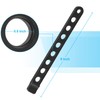 Boao 6 Pieces Bike Rack Rubber Strap Bike Rack Cradle