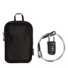 Pacsafe Prosafe 1000 Combination Lock with Steel Cable, Black
