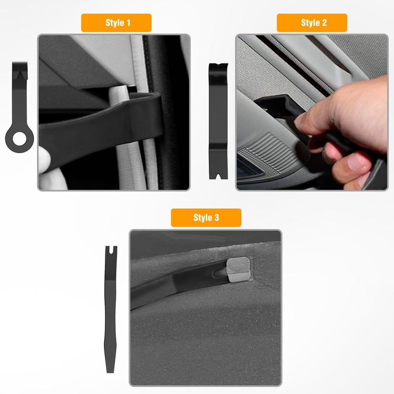 GOOACC 8PCS Auto Trim Scratch Removal Tool