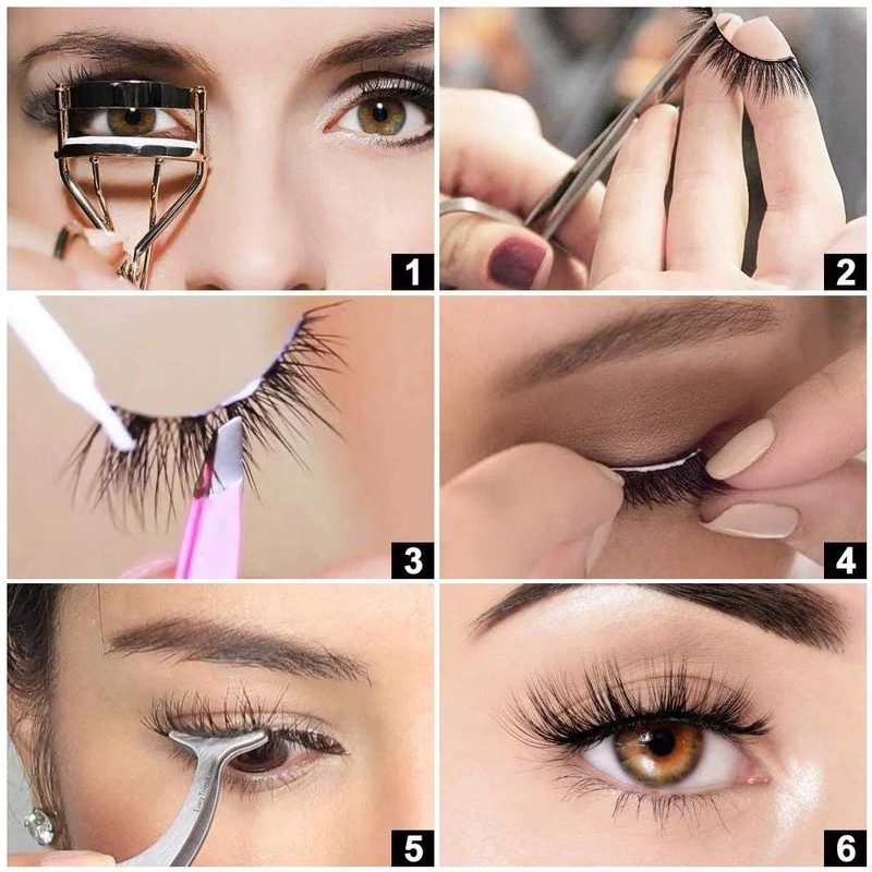 Losha 25mm Lashes,3D Faux Mink Lashes Fluffy Volume Eyelashes Thick