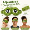 Antifaz para Dormir Gracioso, 3D Frog Sleep Mask, Cute Plush