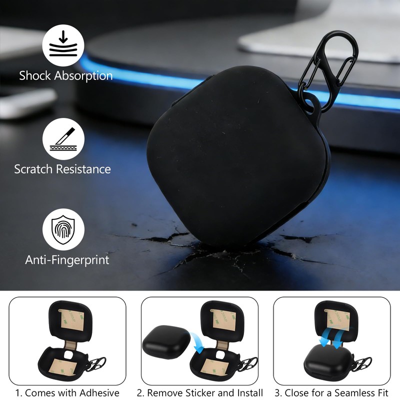 XCZNAGS Silicone Protective Case Cover for Beats Fit Pro (2021),