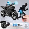 WSDCAM USB Rechargeable Bike Alarm with Remote 110dB Loud Volume