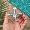 Giantree Multifunctional triangular key, 5-in-1 control cabinet key, multifunctional key,