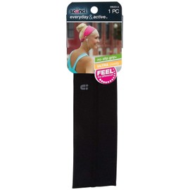 Scunci Everyday and Active No Slip Grip Luxe Basic Stretch Headwrap