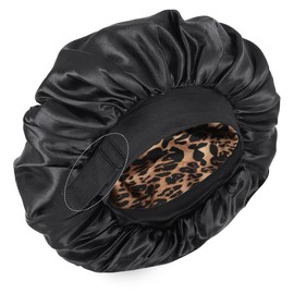 Silk Bonnet for Sleeping Double Layer Satin Bonnet Adjustable Bonnets for Black Women Sleep Cap