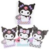 Sanrio 462161 Kuromi Character Shaped Memo, 5.0 x 4.3 x