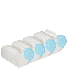 Handheld Male Urinal with Glow-in-The-Dark Cover, 32 Ounces/1000ml (4 Pack)