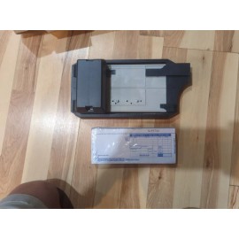 Addressograph Manual Credit Card Imprinter Slider and 100 Long Slips Bartizan