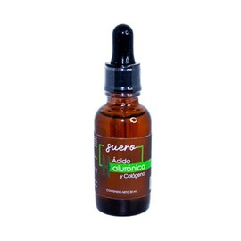 Suero Facial con Ácido Hialurónico y Colágeno | Hidratante Reafirmante y Tonificante 30ml