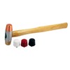 SE 5-IN-1 Dual Interchangeable Hammer - Threaded Copper, Brass Faces