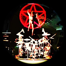 RUSH TIME EXIT STAGE LEFTTWO LEATHER KEYCHAINS