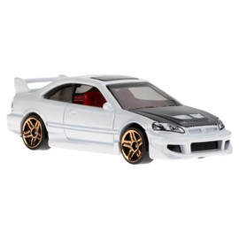 Hot Wheels HXR04 Basic Car Honda Civic Si Vehicle Toy Mini Car 3 Years Old White