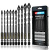 Masonry Concrete Drill Bit Set for Tile, Brick, Glass, Plastic