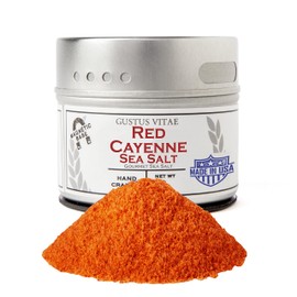Gustus Vitae - Red Cayenne Sea Salt - 3.1 oz.