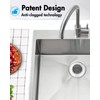 Wokdada Reversible Kitchen Sink Strainer, Easy-to-Clean 304 Stainless Steel Sink