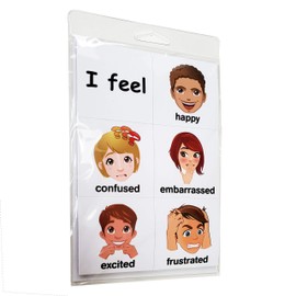 SchKIDules® Feelings Accessory Pack: 17 Feelings Magnets and an I Feel Sentence Starter