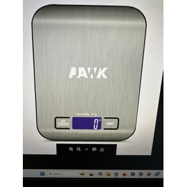 JAWK digital kitchen scales