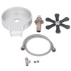 Glass Rinser for Kitchen Sink Non Slip Base Pad Six