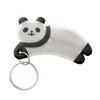 Decole RF-35751-56 Bicycle Key Chain, "Chalipita Keychain", Panda, Approx. 2.6