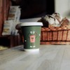 AIOS Plastic Free Aqueous Double Walled Coffee Cups with Sip