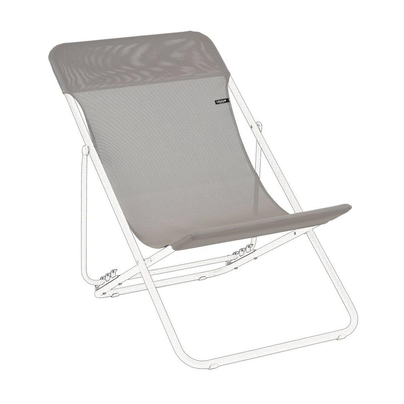 Lafuma Mobilier Replacement Batyline Cover for Maxi Transat Recliner Grey