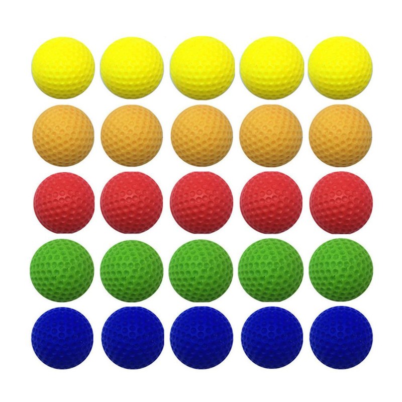 100 Pcs Refill Balls EVA Soft Foam Balls Approx 0.9
