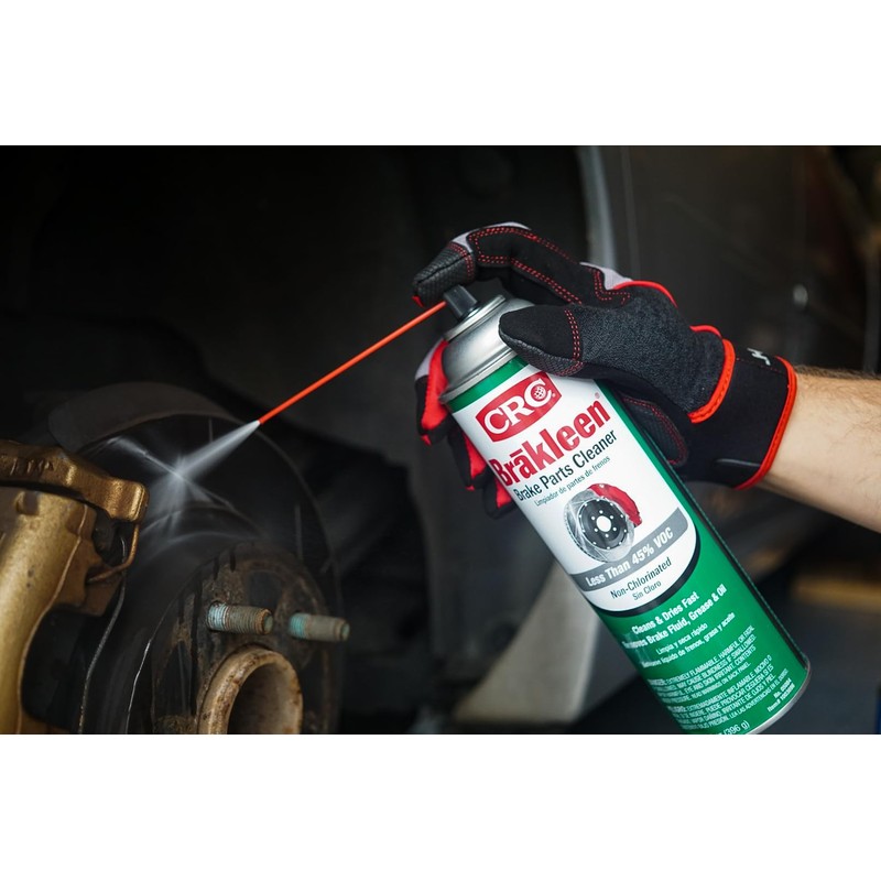 CRC (05084-12PK) Brakleen Non-Chlorinated Brake Parts Cleaner - 14 oz.,