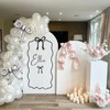 Bow Balloons (Pearl White)