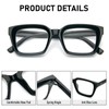 MMOWW Oversized Reading Glasses for Women 3 Pack Oprah Style