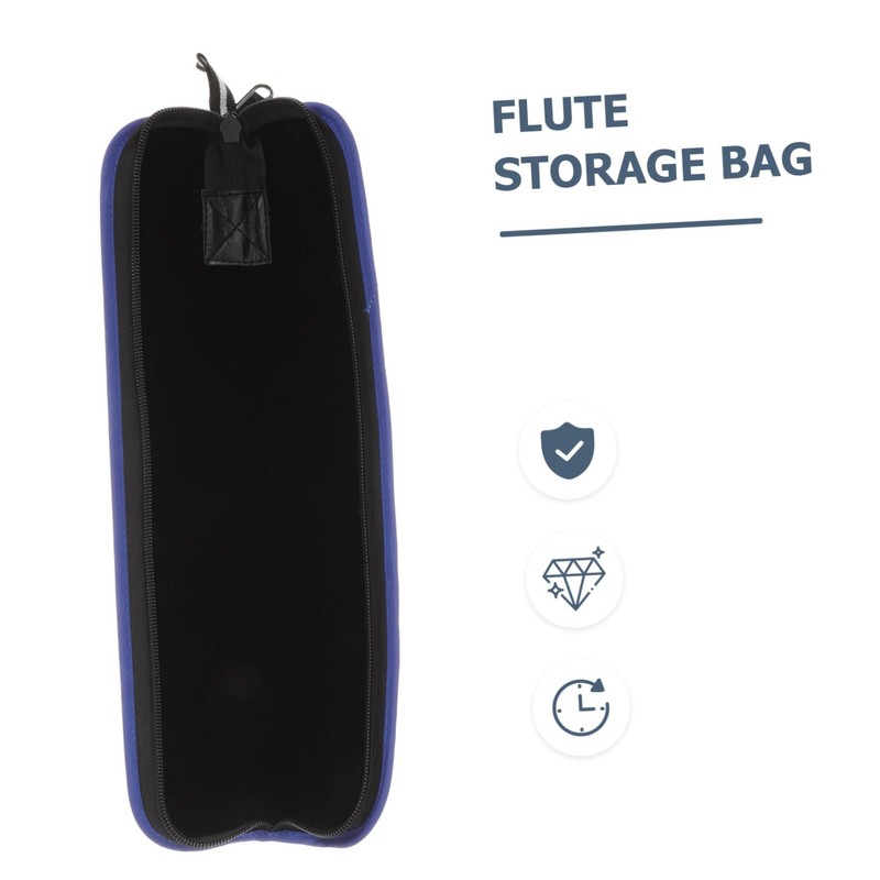 Gatuida Flute Carry Bag Portable Recorder Instrument Case with Soft