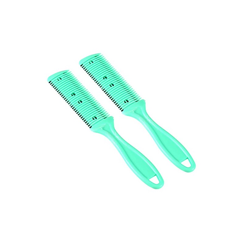 Hair Razor Comb with Two Sides - Hairdressing Combo for