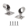 SHENGHUISS 2 Pcs 7/8 inch (22.8mm) Boat Hand Rail Fitting