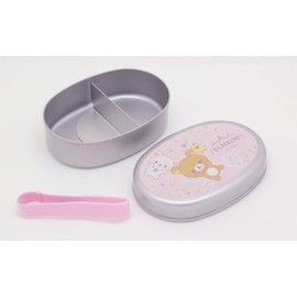 OSK Rilakkuma AL-5 Aluminum Children's Lunch Box M (with Partition)
