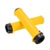 2PCS ENLEE Mountain Bike Handlebar Grips Comfortable TPR Rubber Locking