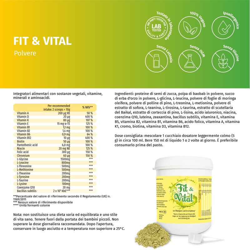 Fit & Vital 300 g for more energy in everyday
