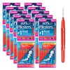 Piksters Interdental Brushes, Size 4, 100 Count (10 x 10