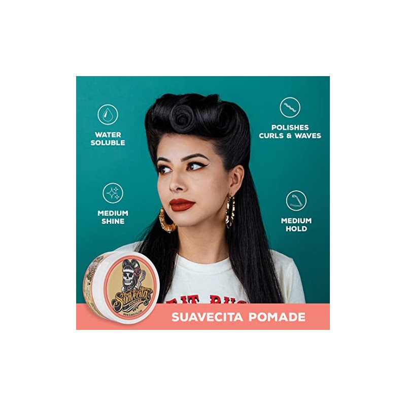 Suavecito Suavecita Pomade for Women. Original Hold Hair Styling Pomade