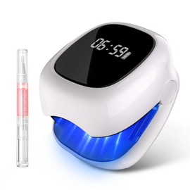 LOZLTX Medizinische Qualität Nagelpilz Laser mit Zeitmessgerät & Fruchtig Nail Care Pen【Stärkste Therapie-Schnell Wirkende】Nagelpilz Lasergerät【SGS Zugelassen-Sicher und zuverlässig】Verbesserte