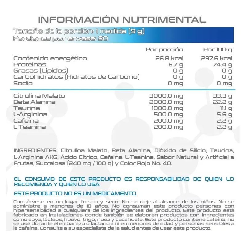 Combo Creatina Creapure® 500g + Pre-entreno Intranox Sin Sabor