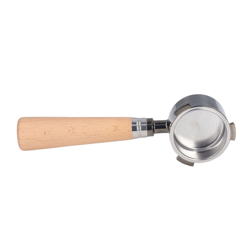 51mm Bottomless Coffee Portafilter Zinc Alloy Coffee Filter Handle For