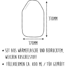 Mr. & Mrs. Panda Hot Water Bottle Avocado Core Rolls - Gift, Healthy, Avocados, Grain Cushion, Heat Cushion, Vegan, Veggie, Children's Hot Water Bottle, Baby Shower