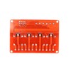JESSINIE 5V 4-Channel Relay Module with Optocoupler Isolation, Supports High